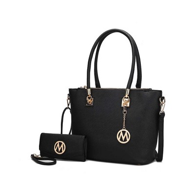MKF Collection Vanessa Women's Fashion Tote & Wallet Set Handbag by Mia K