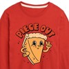 Boys' Instant Message Fall Long Sleeve Graphic T-Shirt - Red - 2T - 2 of 4