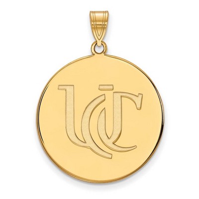 Black Bow Jewelry 10k Yellow Gold Cincinnati Bearcats NCAA Extra Large Pendant