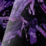 vintage lavender paint stroke
