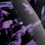 vintage lavender paint stroke