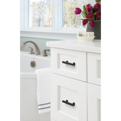 Everett 3 inch Matte Black Modern Cabinet Pull with Mounting Hardware