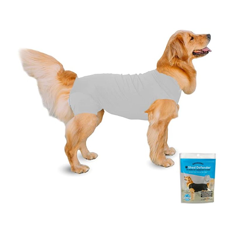 Shed Defender Recovery Suit for Dogs - Post-Surgery Dog Onesie, E-Collar Alernative, 1 of 6