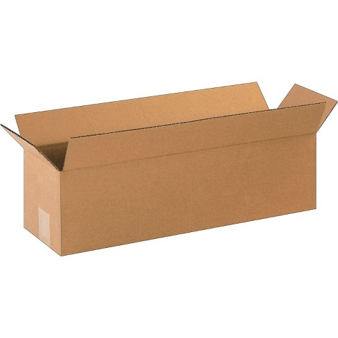 Stockroom Plus 50 Pack White Corrugated Cardboard Shipping Boxes 6x4x1,  Bulk Foldable Mailers for Packaging, Packing