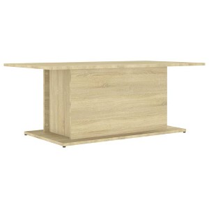 vidaXL Coffee Table White Engineered Wood Medium Modern Coffee Table - 1 of 4