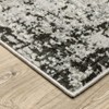Oriental Weavers Caravan 4153Q Grey/ Black Indoor Area Rug - 5'3" x 7'6" - 2 of 4
