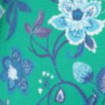 pretty jade jacquard floral