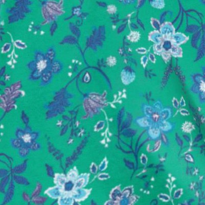pretty jade jacquard floral