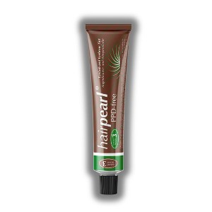Hairpearl PPD-Free Eyelash and Eyebrow Tint (Nougat Brown) Get long-lasting, dramatic results w./  hair pearl PPD-free lash and brow tint. - 1 of 2