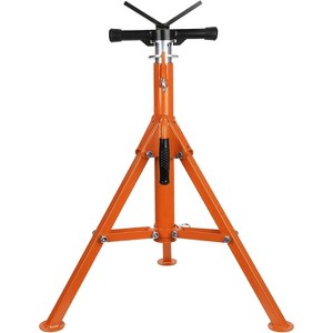V Head Pipe Jack Stand, 28''-52'' Adjustable Folding Pipe Stand, 2500 Lb Load Capacity, for Automotive, Welding, and Construction Projects - 1 of 4