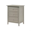 Sapphtopaz Modern Nightstand with 3 Drawers Space-Saving Night Stand with Sturdy Frame Rectangle Simple Bedside Table for Bedroom,Living Room - 2 of 4