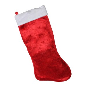 Northlight 36" Oversized Red and White Christmas Stocking - 1 of 3
