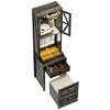 Vlsrka Makeup Vanity Set with LED Lights Flip-up Mirror and Hidden Storage - 3 of 4
