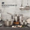 KOCH SYSTEME CS Stainless Steel Saucepan Set, Sauce Pan, Premium  Steel Sauce Pan, Induction Saucepans, Oven Safe - 4 of 4