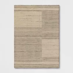 5'x7' Linen/Wool Loom Carpet Area Rug Natural - Threshold™