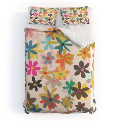 Deny Designs Garima Dhawan Wildflowers Duvet and Sham Set