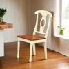 FurniFact,Elegant Wooden Dining Chair Set of 2 for Kitchen and Dining Room - 4 of 4