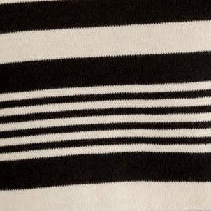 black white stripe