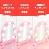 Acekool Kids Vanity Set with Lighted Mirror, Toddler Vanity Table, Chair & Pretend Makeup Playset, Pink for Girls Ages 4-9 - 2 of 4