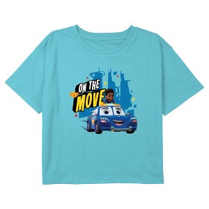 Girl's Firebuds On the Move Crop Top T-Shirt - 1 of 3
