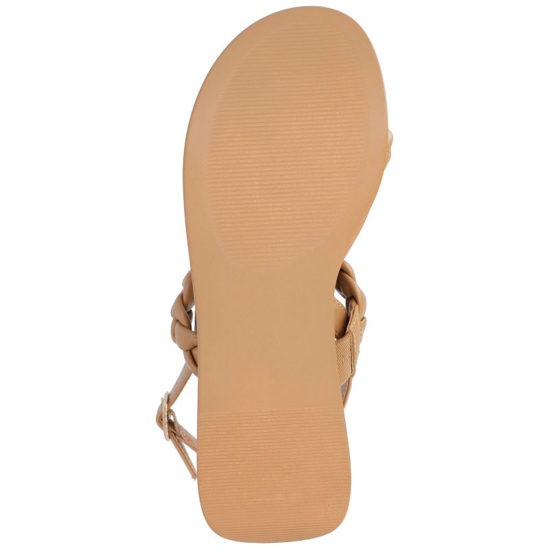 Journee Collection Womens Zannah Tru Comfort Foam Buckle Platform Sandals, 6 of 11