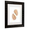 Trademark Fine Art - Sarah Manovski  Golden palms white copper 2 Matted Framed Art - 3 of 4