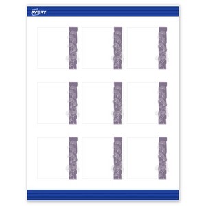 Avery Square Business Cards, Floral Design, 2-1/2" x 2-1/2", 90ct - 1 of 4