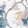 Bordado Dusk White and Blue Floral Paste the Wall Wallpaper - 4 of 4