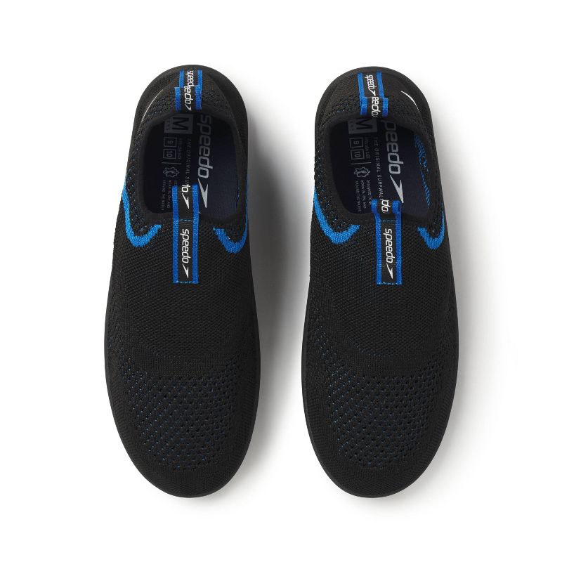 Speedo Men's Surf Strider Water Shoes - Black/Blue , 4 of 8
