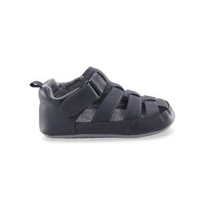 Carter's Just One You®️ Baby Boys' Harrison Pre Walker Sneakers - Navy Blue 6-12M: Hook & Loop, Flexible Sole - 1 of 4