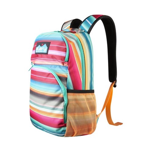 Kavu Packwood Backpack With Padded Laptop And Tablet Sleeve - Color Run 