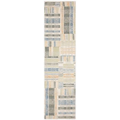 Oriental Weavers Atlas 752E0 Blue/ Green Indoor Area Rug - 2'6" x 12'