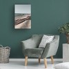 Trademark Fine Art - Incado Ocean Beach Driftwood Canvas Art - 3 of 4
