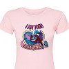 Women's - Star Wars - I Am Your Valentine Darth Vader Fitted Graphic T-Shirt - 2 of 2
