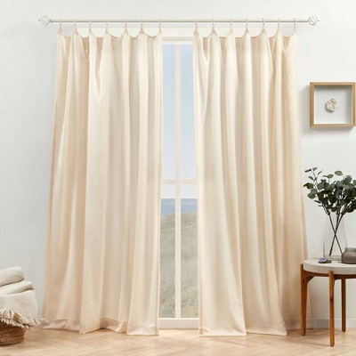 Set Of 2 Wilshire Sheer Window Curtain Panel - Exclusive Home : Target