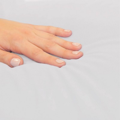 True White 300 Thread Count Cotton Full Sheet Set