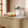 GlasFlength Decorative Storage Cabinets, Self-Serve Lockers Recessed Cabinets In Kitchen and Dining Room Entrance Cabinets, Beige 29.5"*13.8" *29.9" - 4 of 4