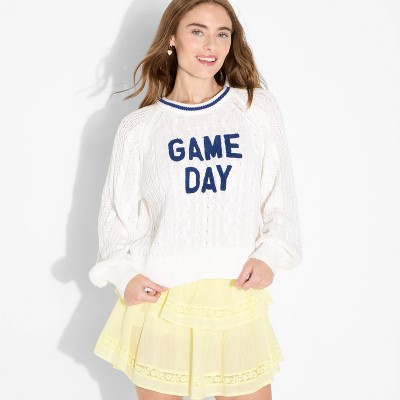 Women's Game Day Pullover Sweater - Wild Fable™