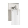 Savoy House Caldwell 1 - Light Vanity in  Satin Nickel - 3 of 4