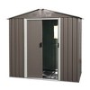 CAVINAS Outdoor Storage Shed Weatherproof Garden Shed with Sliding Door and Apex Roof - 2 of 4