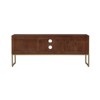 San Marino Mid-Century Modern 2-Door Wood TV Stand for TVs up to 60" in Brown - 4 of 4