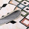 Coucheta Machine Washable Rug Non-Slip Low Pile Vintage Runner for Hallway Kitchen Entryway,  Multi-Color & Size - 4 of 4