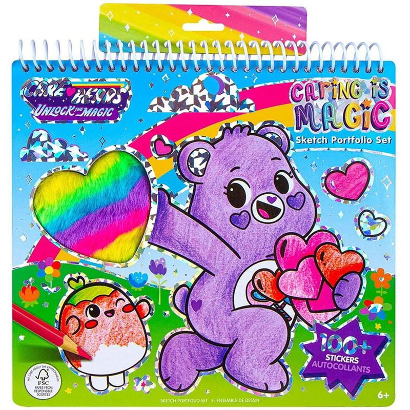 Fashion Angels Care Bears Caring is Magic Sketch Portfolio, 1 of 5