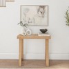 Plank+Beam 36” Solid Wood Console Table, Classic Farmhouse Style Sofa Table, Narrow Entryway Table for Hallway - 2 of 4