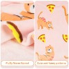 Tirrinia Kid Cute Patterns Blanket Hoodie Oversized Sweatshirt, Soft Warm Fleece Wearable Blanket Pullover, Cozy Christmas Gift for 3-12 Boy Girl - 3 of 4