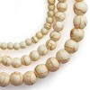 SHINE by Sterling Forever Cream Howlite Stretch Bracelet Set of 3 - 3 of 4