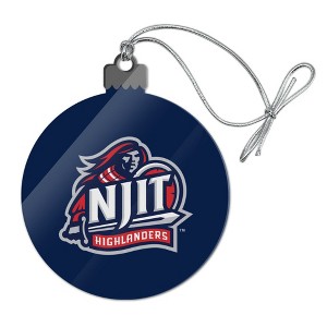 New Jersey Institute of Technology Primary Logo Acrylic Christmas Tree Holiday Ornament - 1 of 4