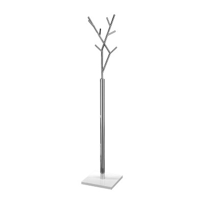 silver coat tree