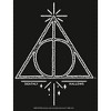 Men's Harry Potter Deathly Hallows Symbol Long Sleeve Shirt - 2 of 4