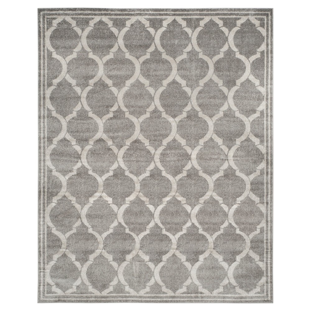 9'x12' Gray Geometric Loomed Area Rug - Safavieh